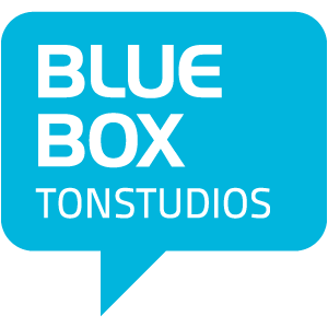 BlueBox Audiostudios Logo: Wo Klangträume zum Leben erweckt werden. Professionelle Audioproduktionen für Ihre musikalischen Visionen.